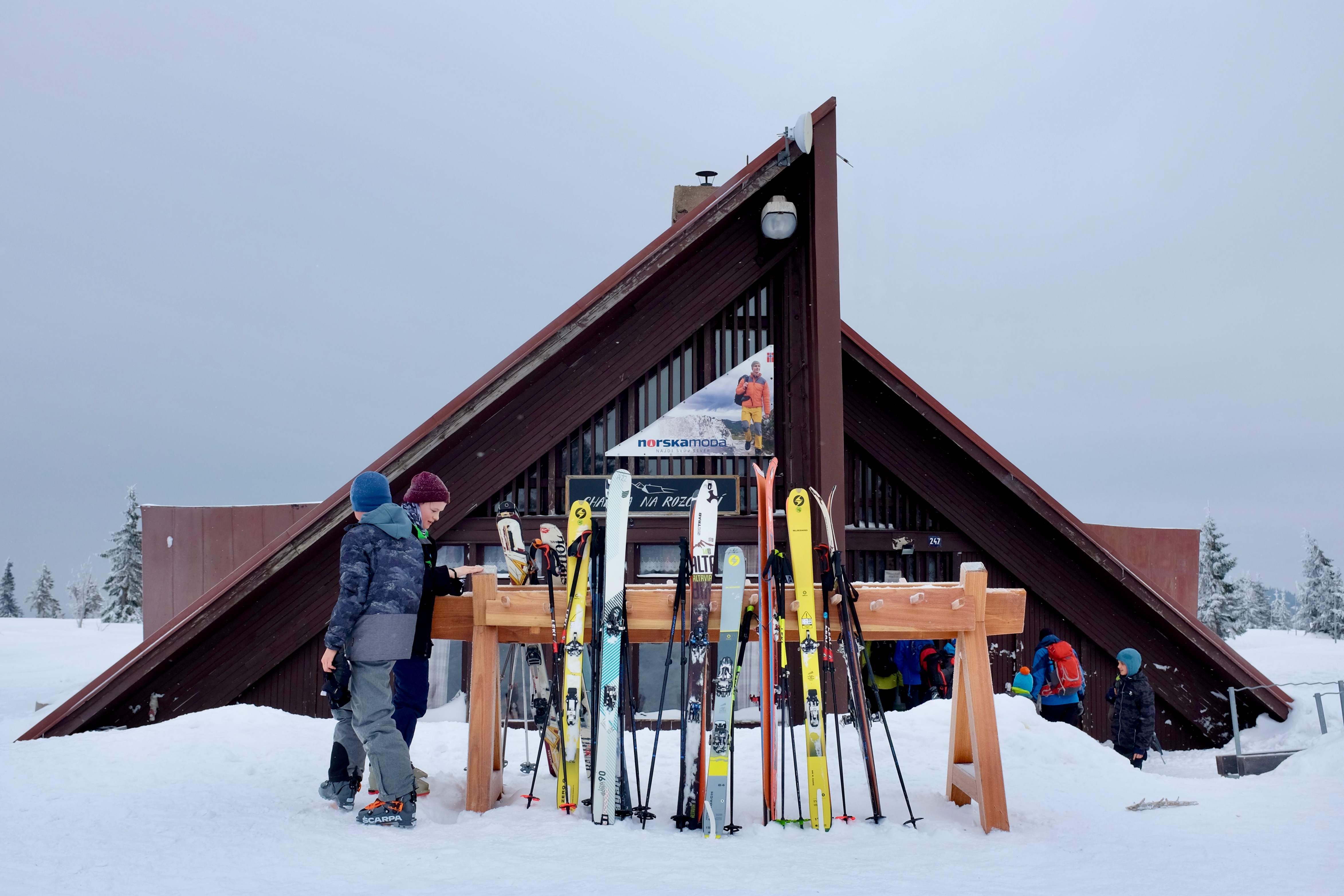 Skialpinismus, Krkonoše